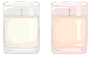 アロマキャンドル