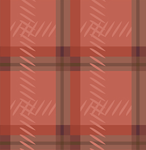 赤いチェック模様のパターン