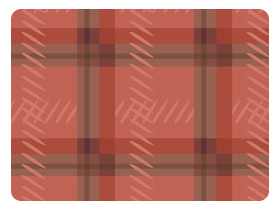 赤いチェックのパターン