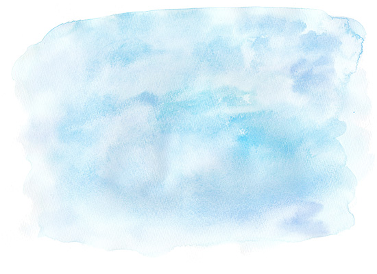 ふきだし1|水彩