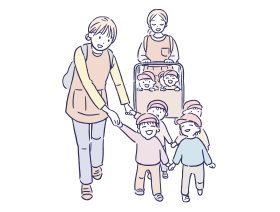 保育園のお散歩